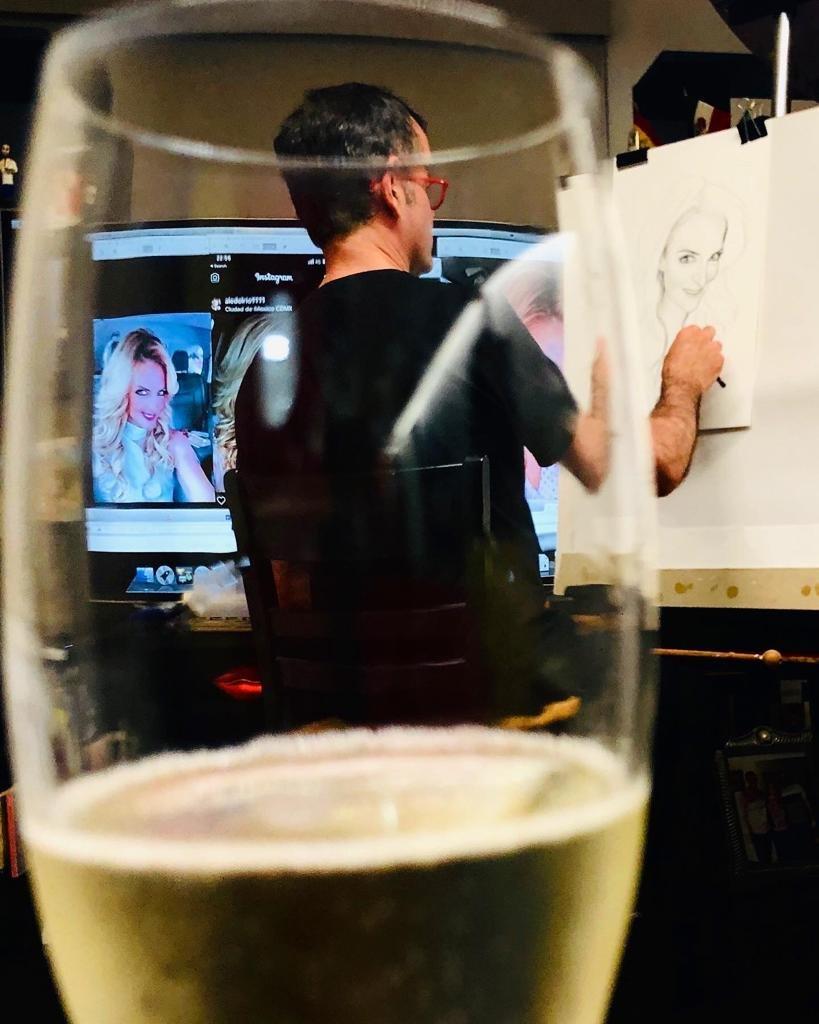 Ale Del Rio Portrait 3 - Retrato Ale Del Rio 3 - Rafael Corro