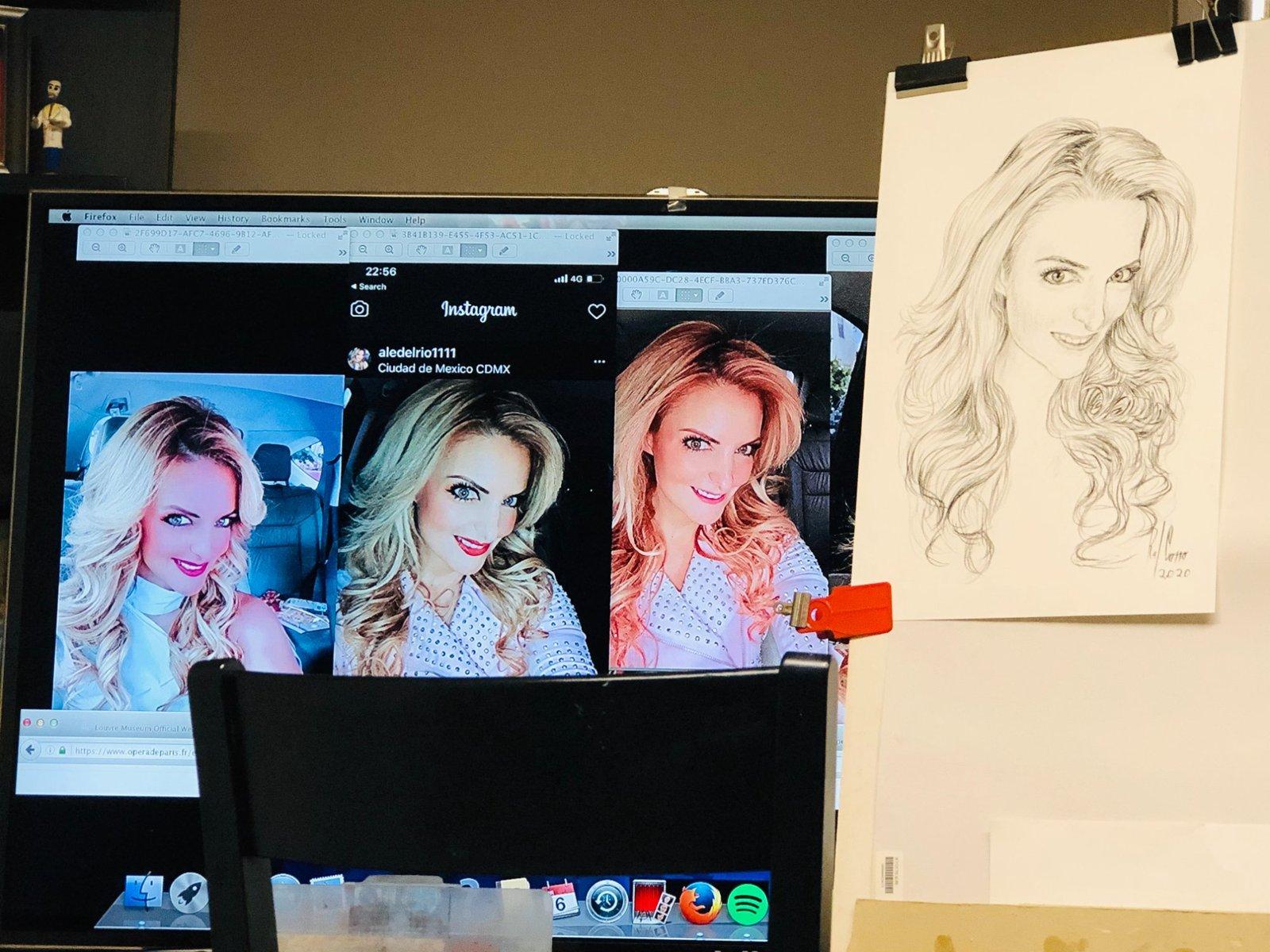 Ale Del Rio Portrait 11 - Retrato Ale Del Rio 11 - Rafael Corro