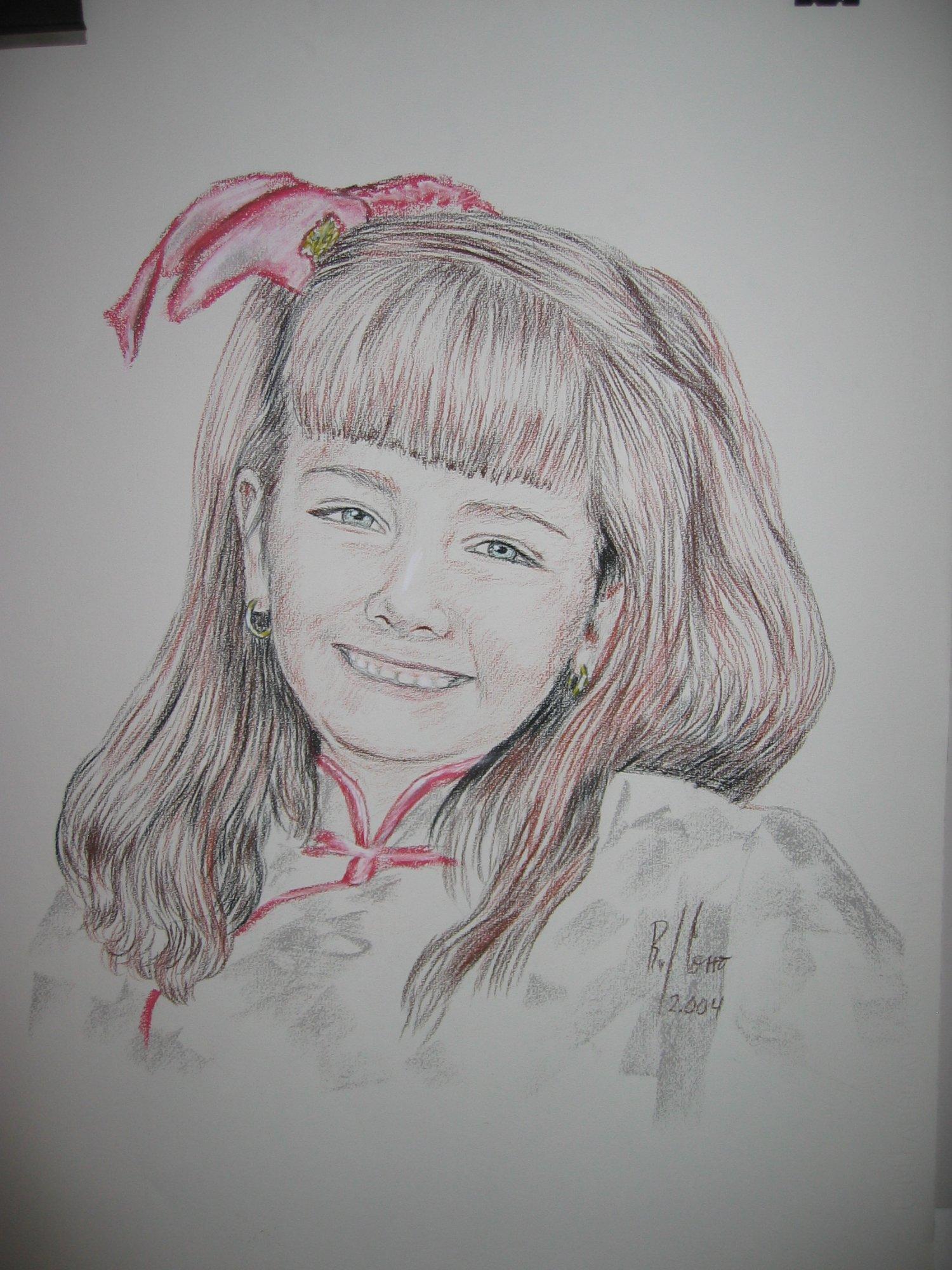 Portrait Drawing 3 - Dibujo de Retrato 3 - Rafael Corro