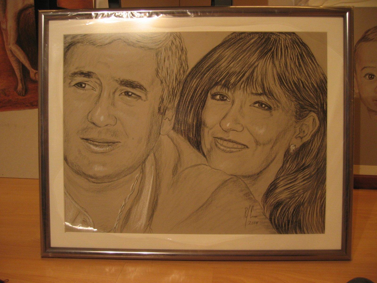 Portrait Drawing 9 - Dibujo de Retrato 9 - Rafael Corro