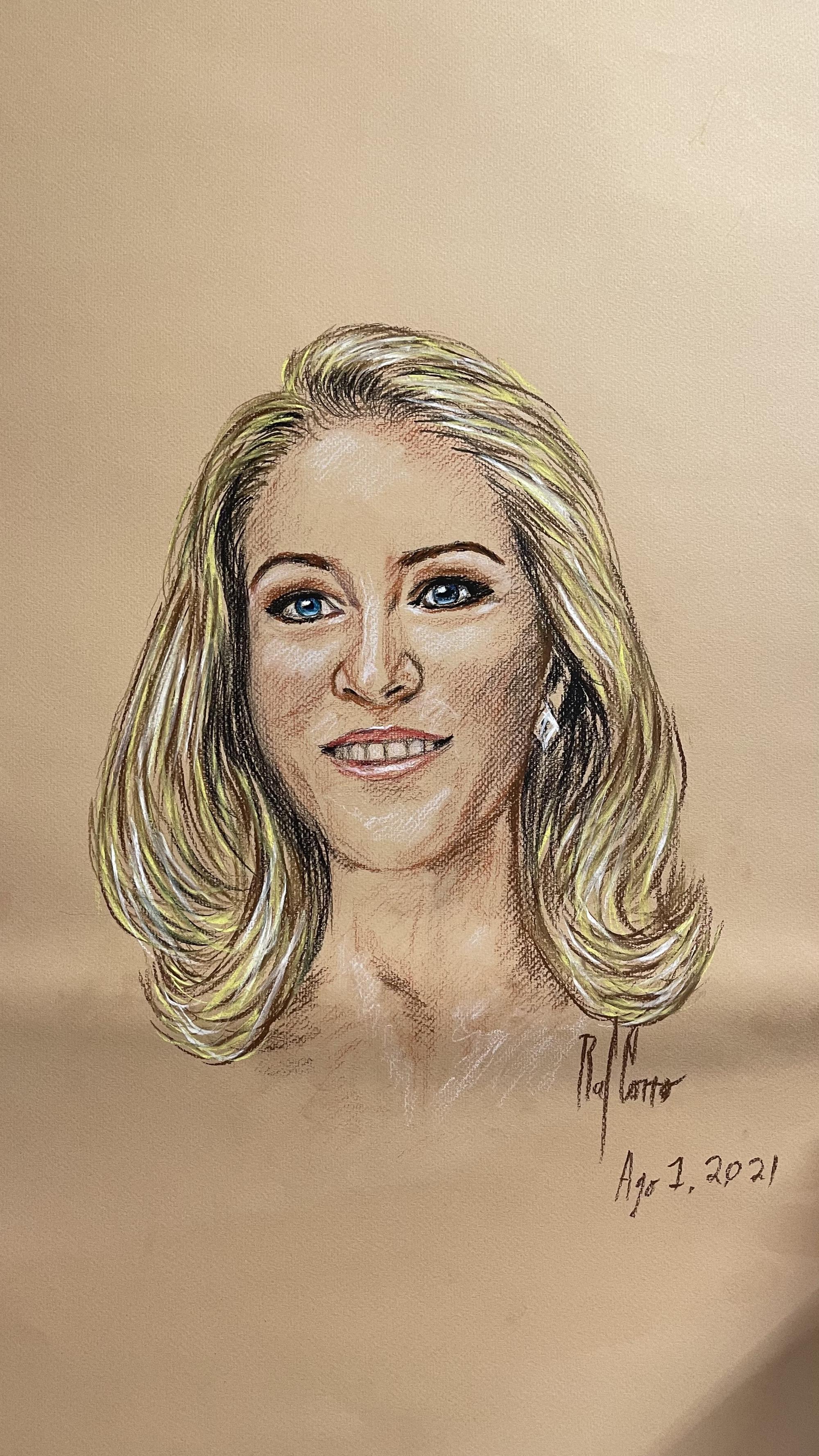 Portrait Drawing 102 - Dibujo de Retrato 102 - Rafael Corro