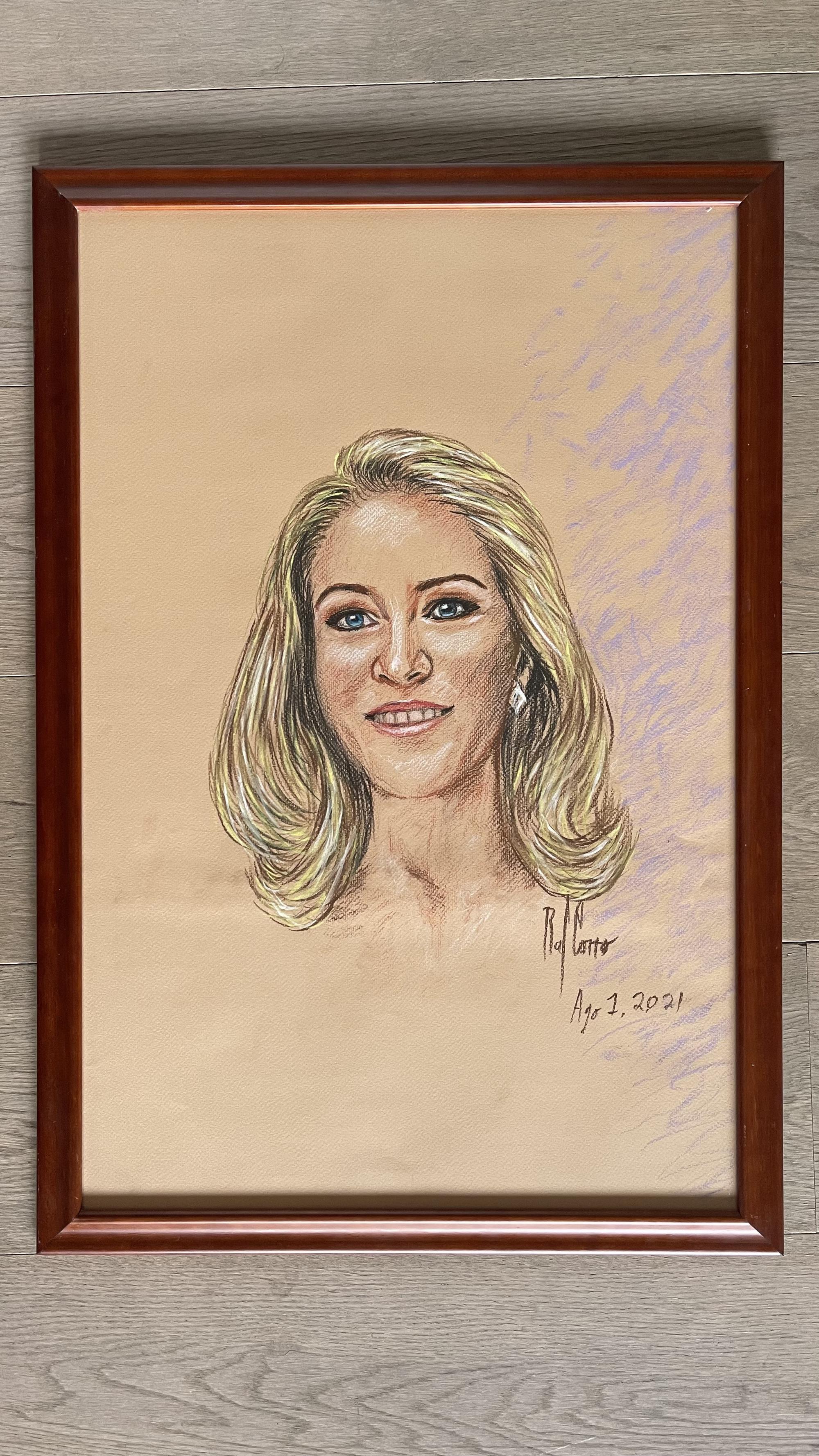 Portrait Drawing 103 - Dibujo de Retrato 103 - Rafael Corro