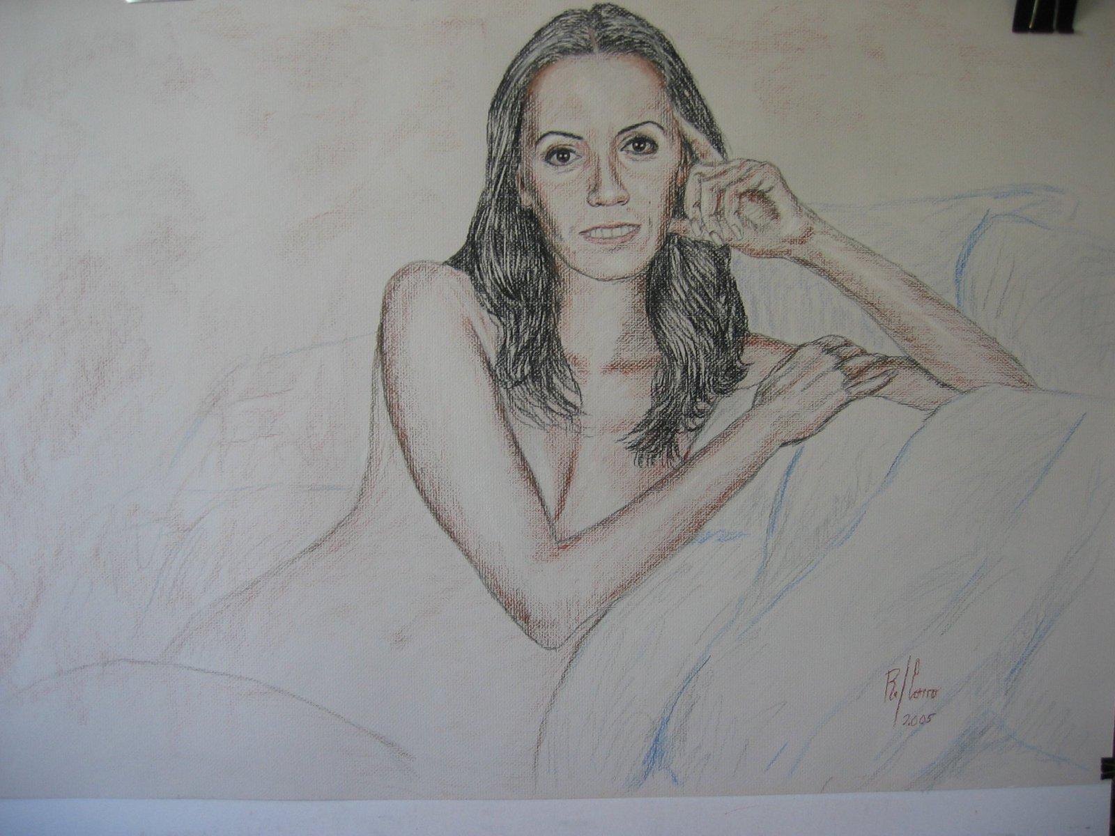 Portrait Drawing 11 - Dibujo de Retrato 11 - Rafael Corro