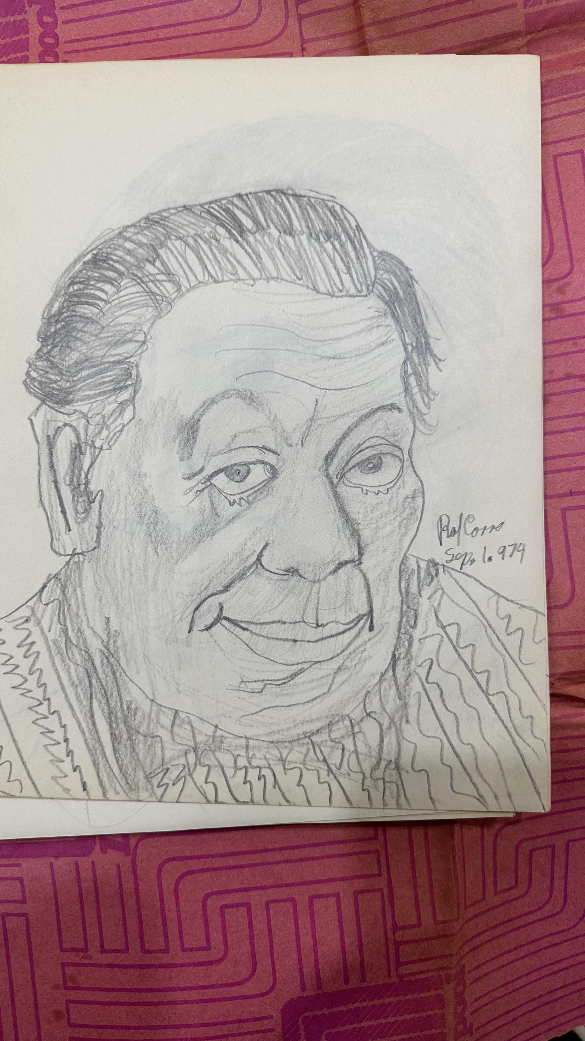 Portrait Drawing 115 - Dibujo de Retrato 115 - Rafael Corro