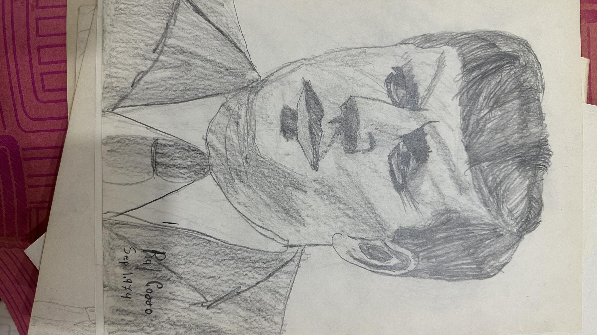 Portrait Drawing 116 - Dibujo de Retrato 116 - Rafael Corro