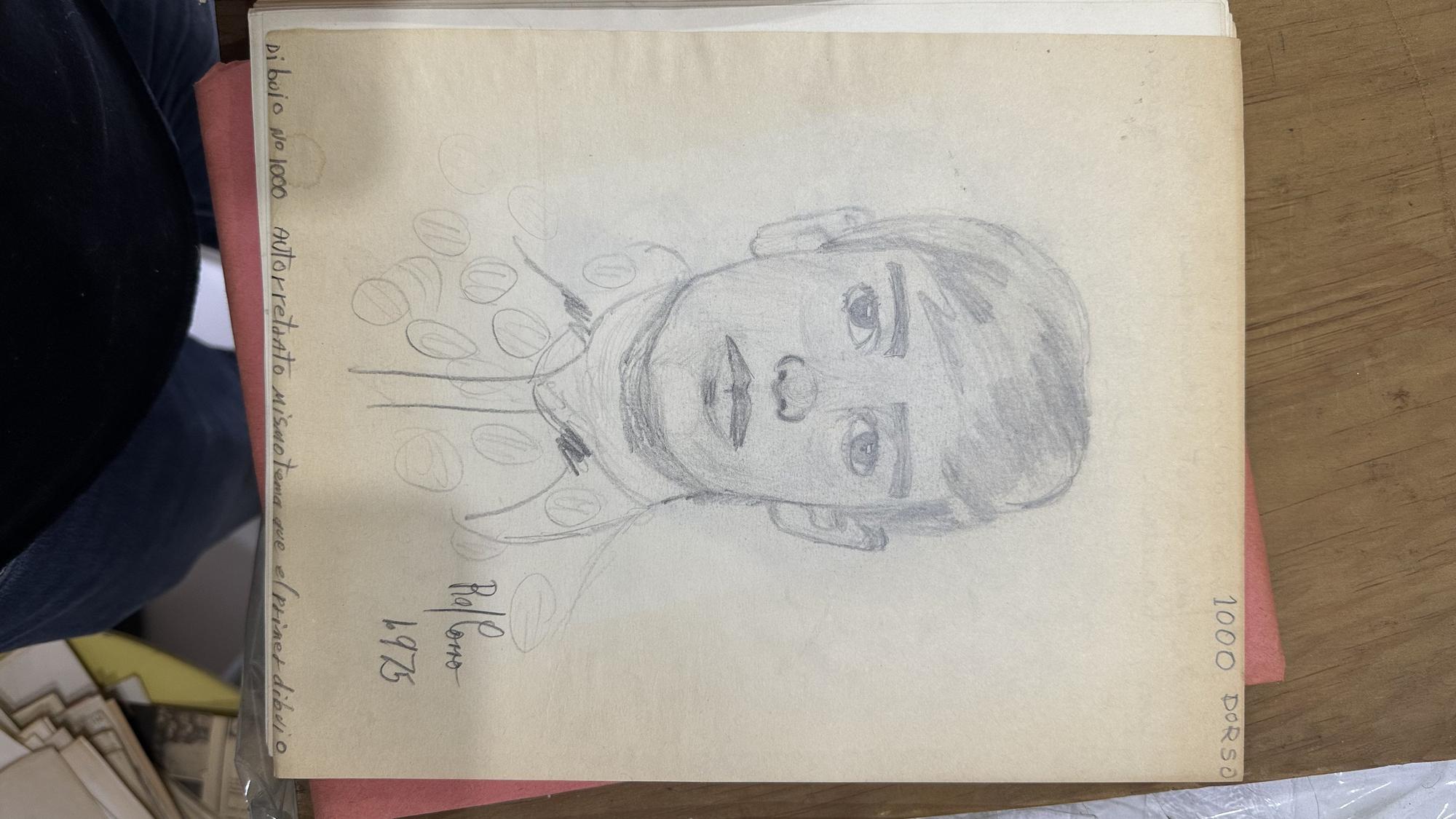 Portrait Drawing 119 - Dibujo de Retrato 119 - Rafael Corro