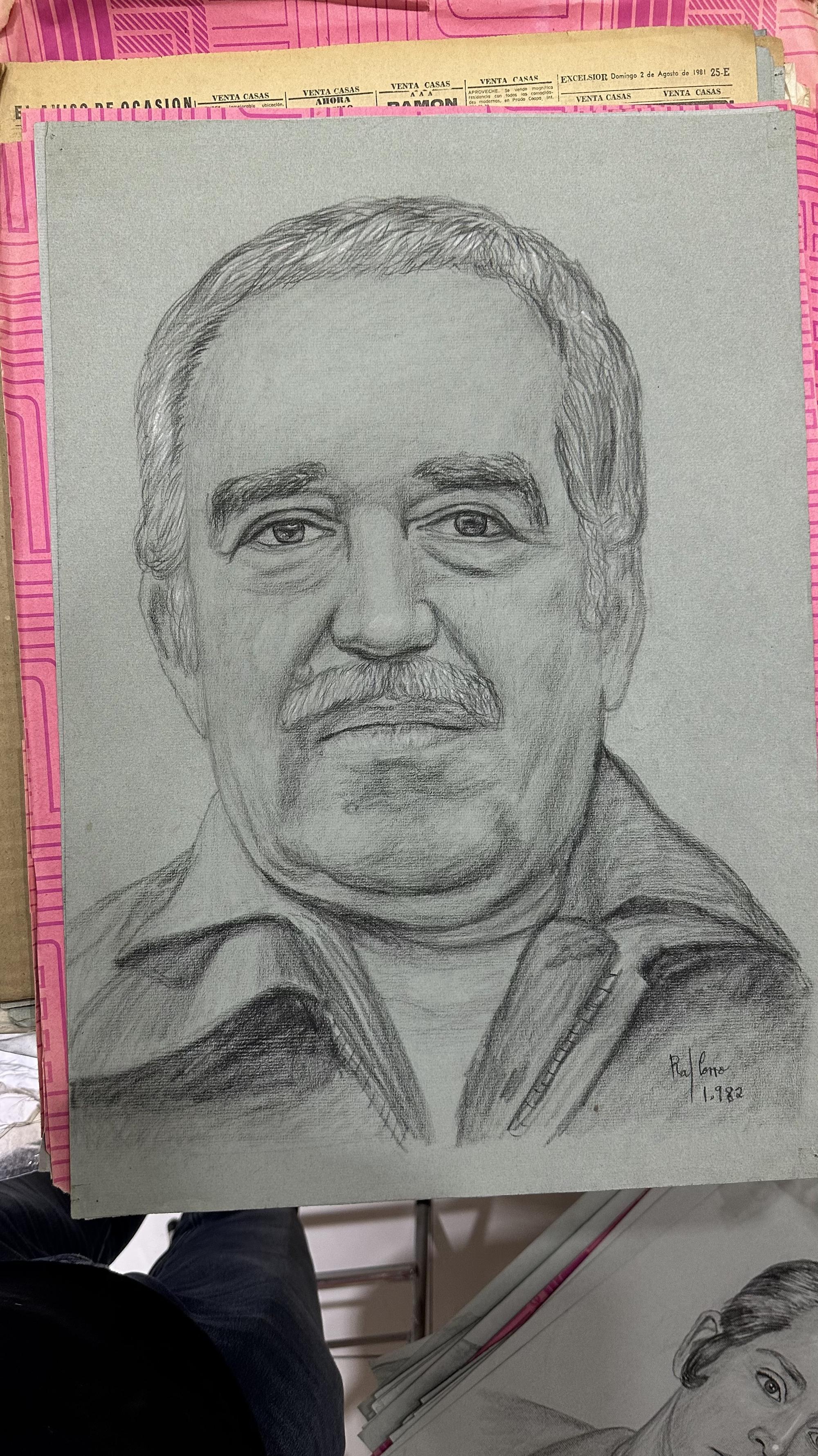 Portrait Drawing 125 - Dibujo de Retrato 125 - Rafael Corro