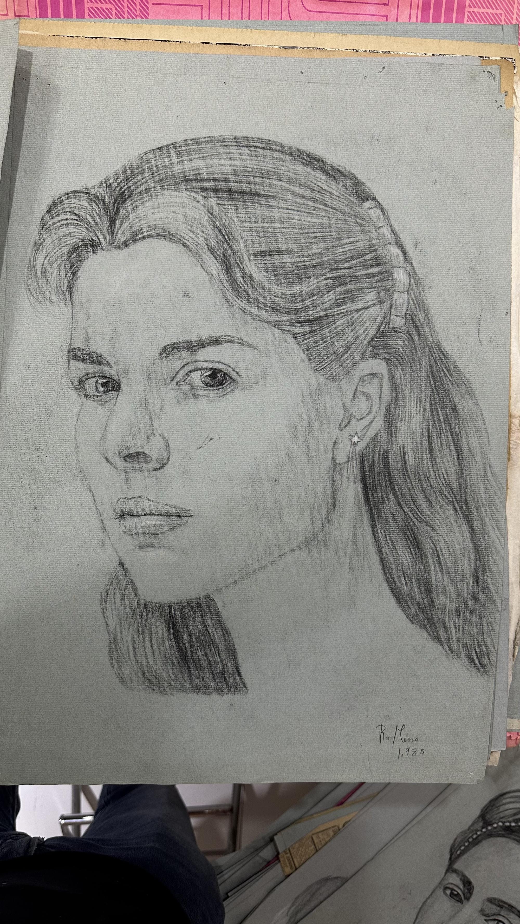 Portrait Drawing 127 - Dibujo de Retrato 127 - Rafael Corro