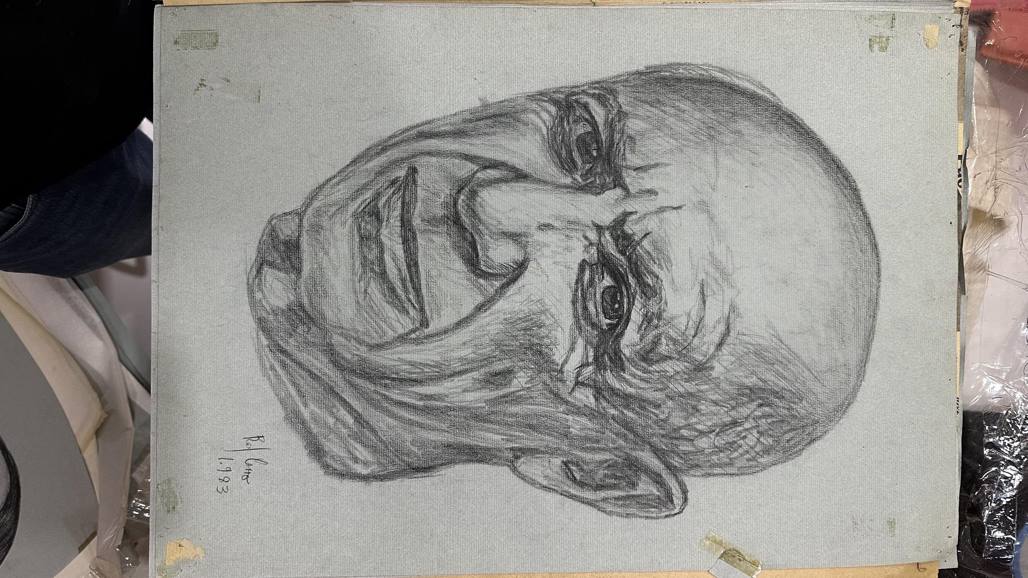 Portrait Drawing 134 - Dibujo de Retrato 134 - Rafael Corro