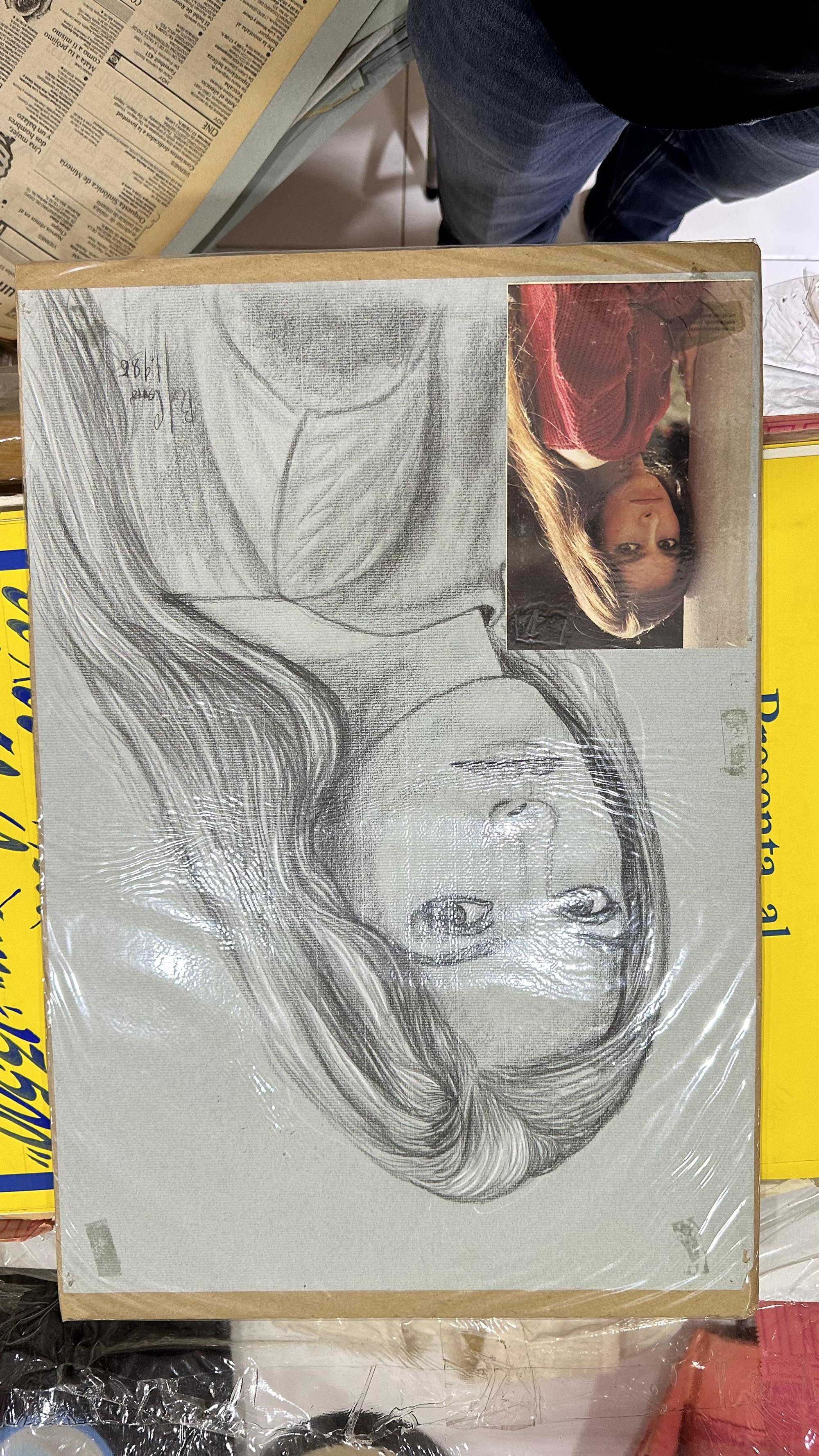 Portrait Drawing 139 - Dibujo de Retrato 139 - Rafael Corro