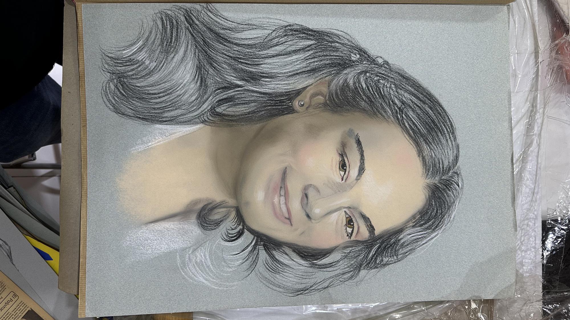 Portrait Drawing 142 - Dibujo de Retrato 142 - Rafael Corro