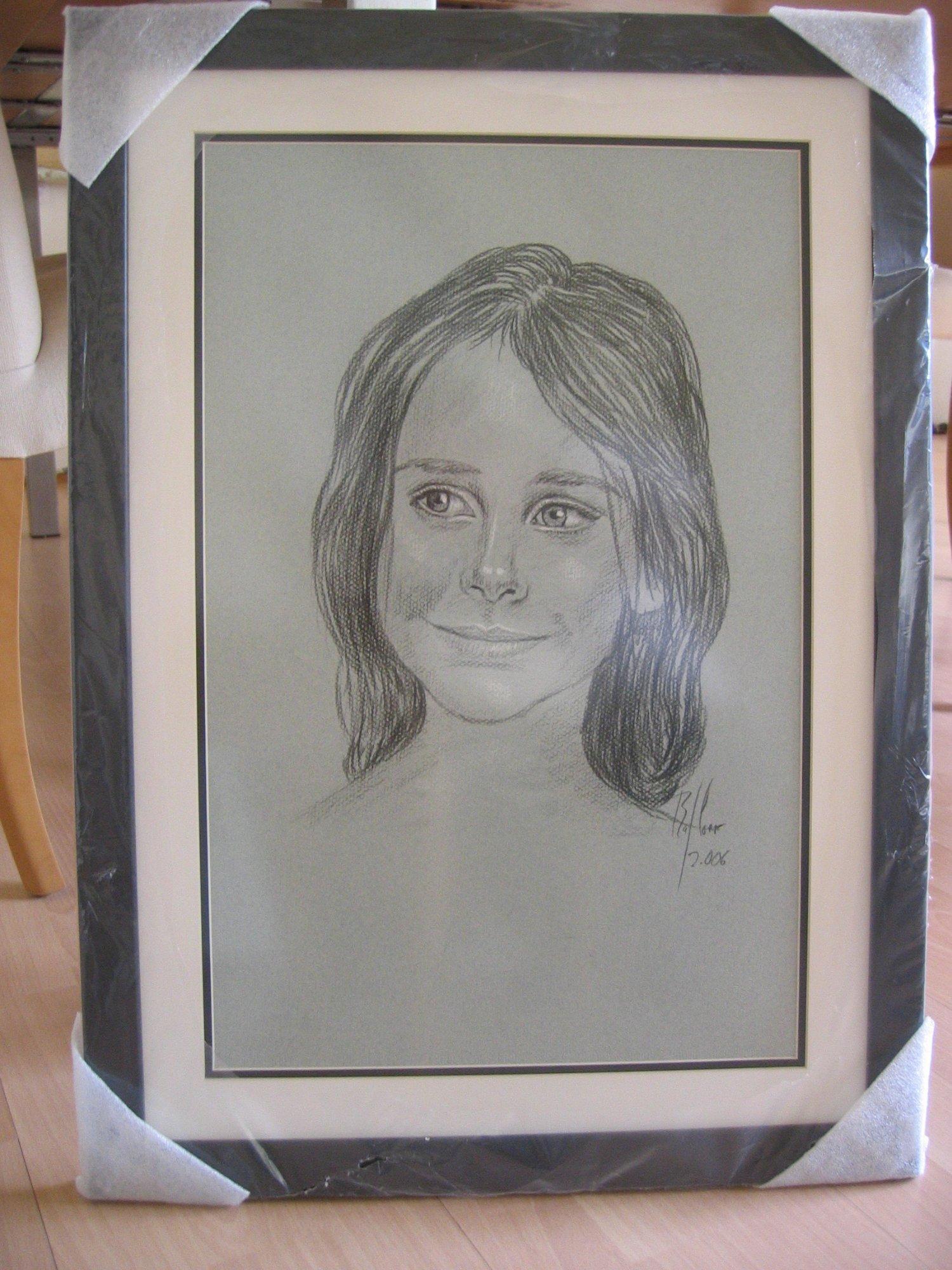 Portrait Drawing 15 - Dibujo de Retrato 15 - Rafael Corro