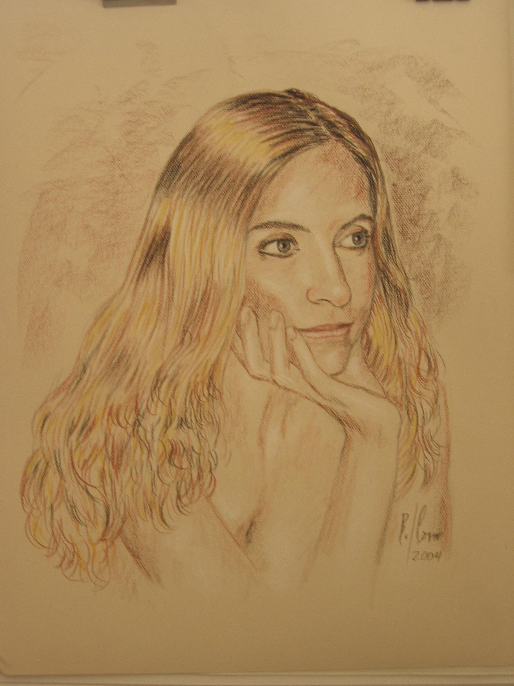 Portrait Drawing 150 - Dibujo de Retrato 150 - Rafael Corro