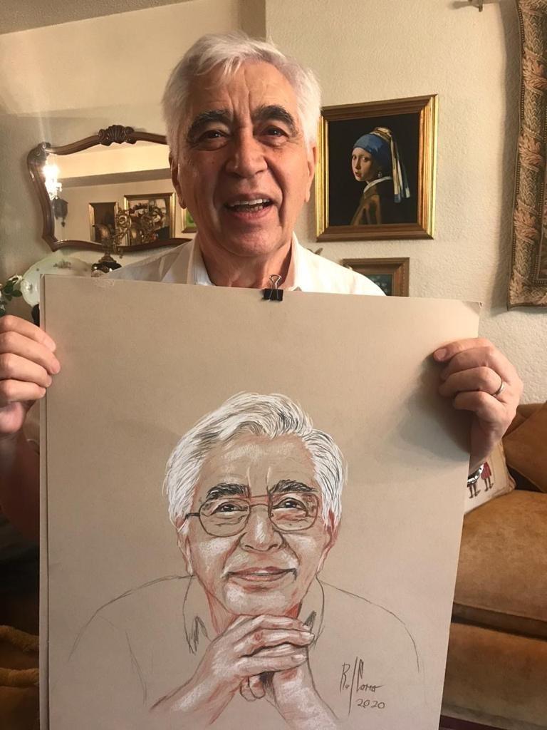 Portrait Drawing 17 - Dibujo de Retrato 17 - Rafael Corro