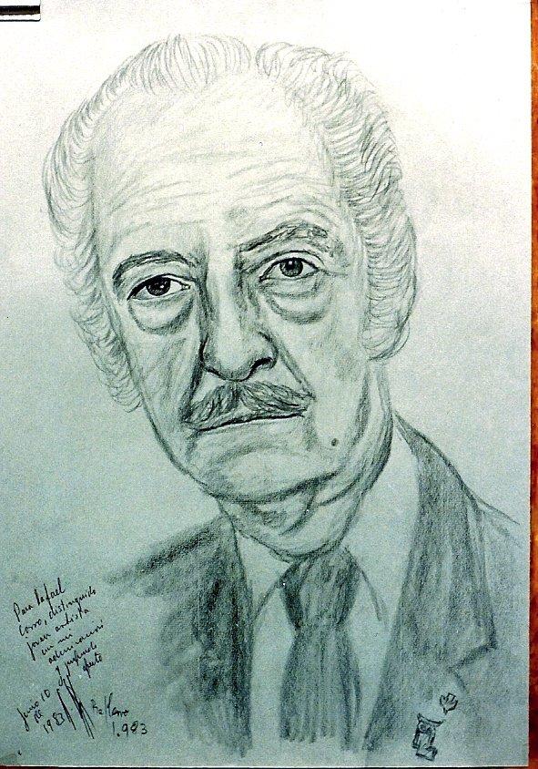 Portrait Drawing 26 - Dibujo de Retrato 26 - Rafael Corro