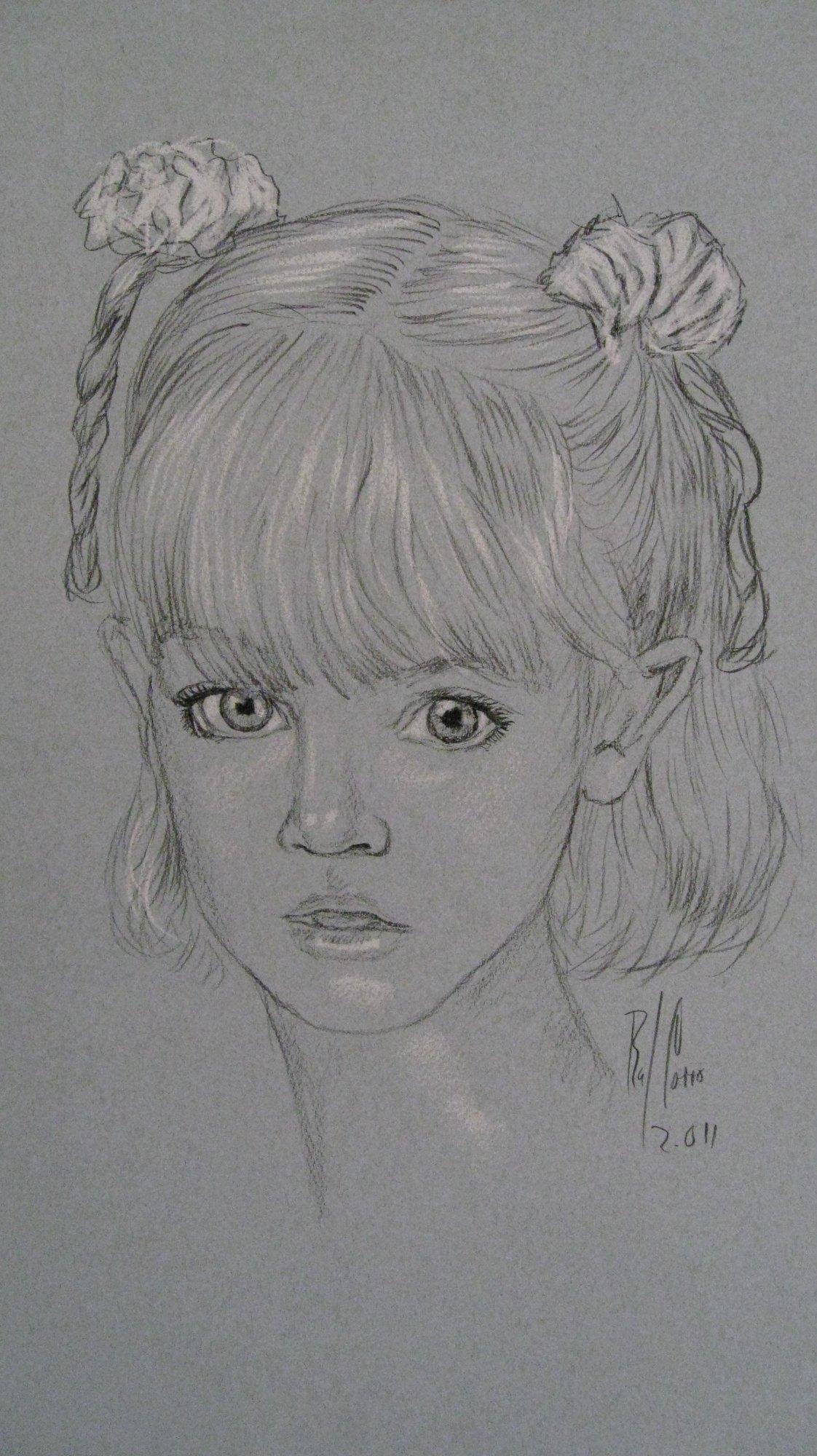 Portrait Drawing 31 - Dibujo de Retrato 31 - Rafael Corro