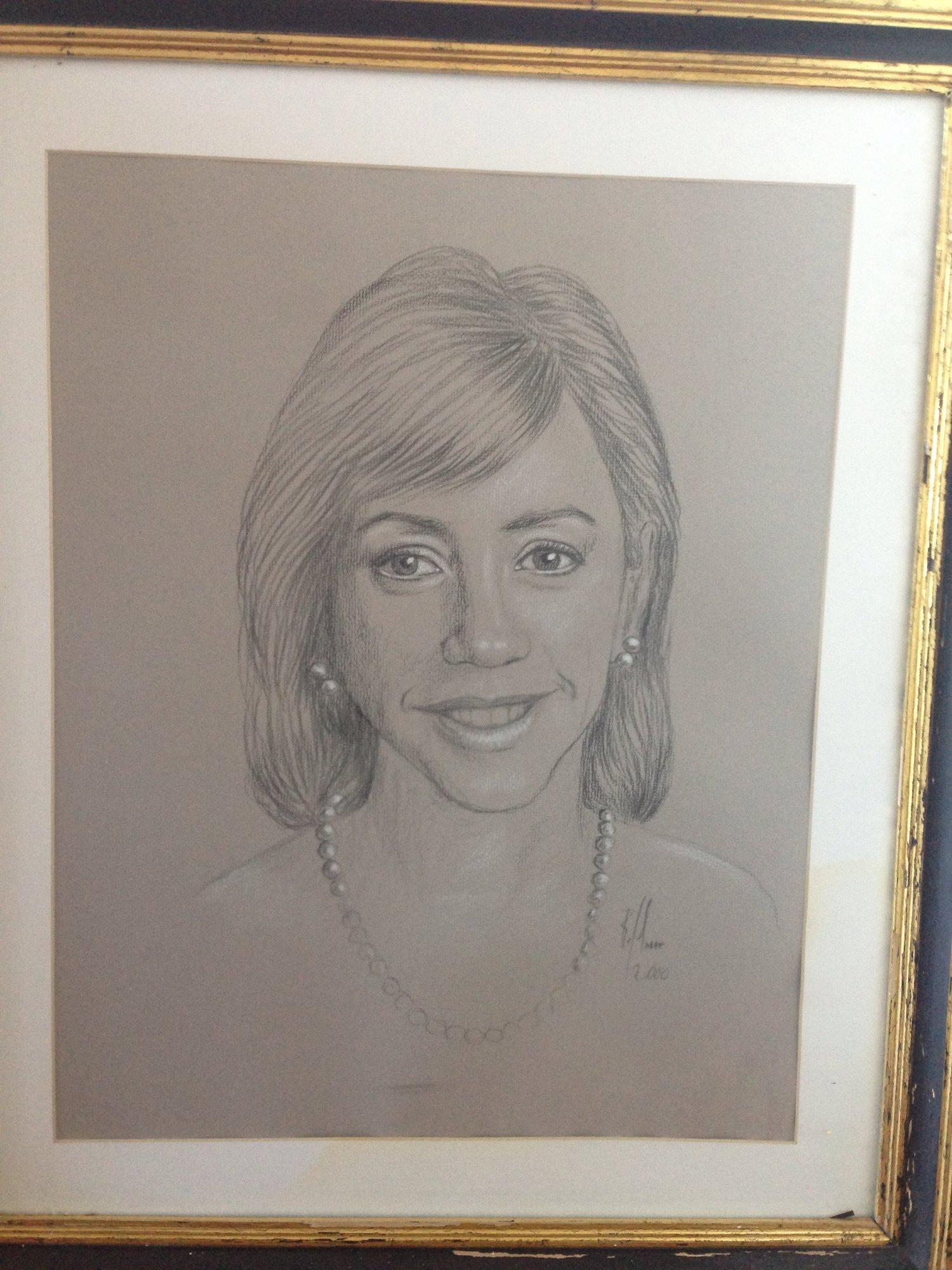 Portrait Drawing 51 - Dibujo de Retrato 51 - Rafael Corro