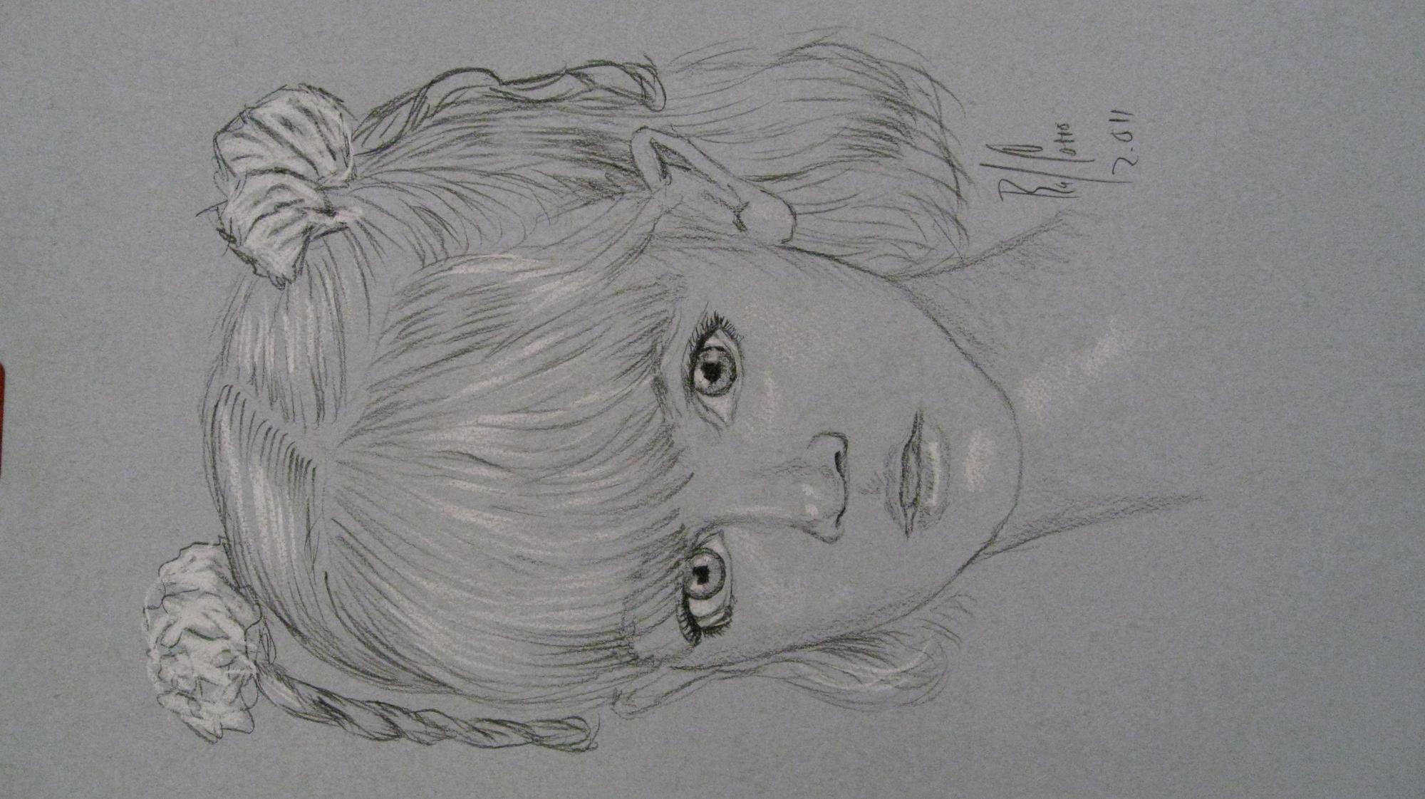 Portrait Drawing 62 - Dibujo de Retrato 62 - Rafael Corro