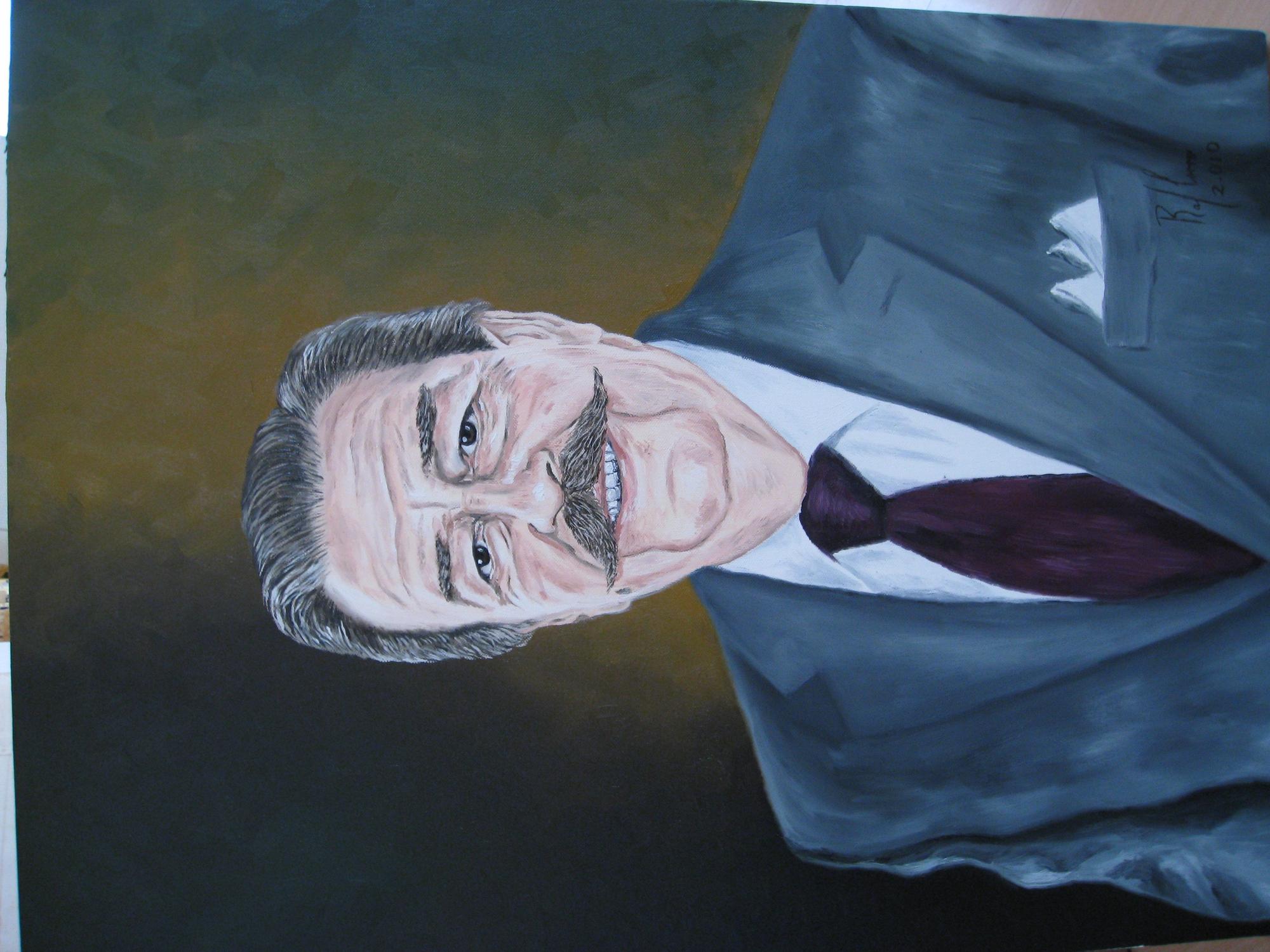 Individual Oil Portrait 97 - Retrato Individual al Óleo 97 - Rafael Corro