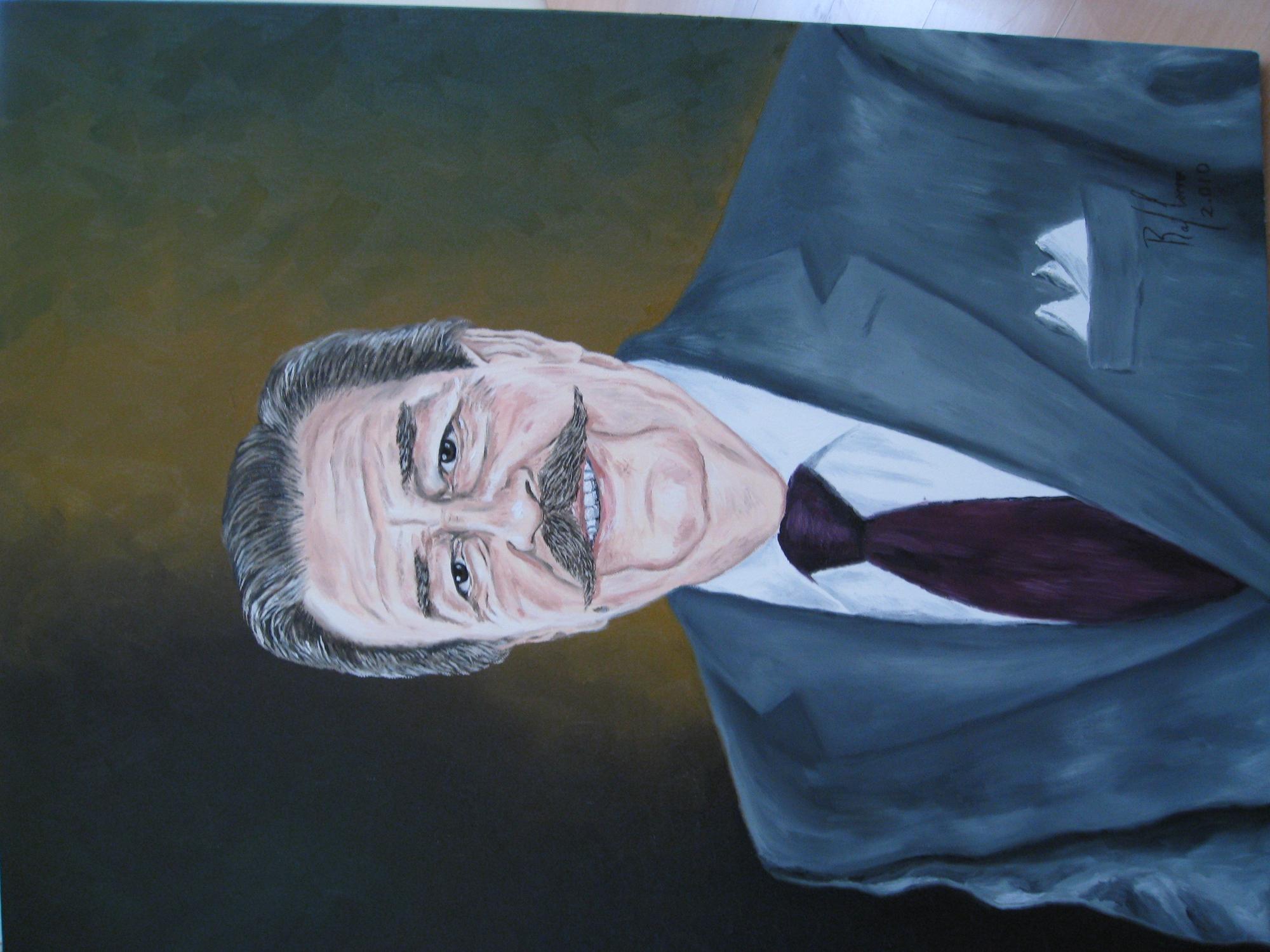 Individual Oil Portrait 98 - Retrato Individual al Óleo 98 - Rafael Corro