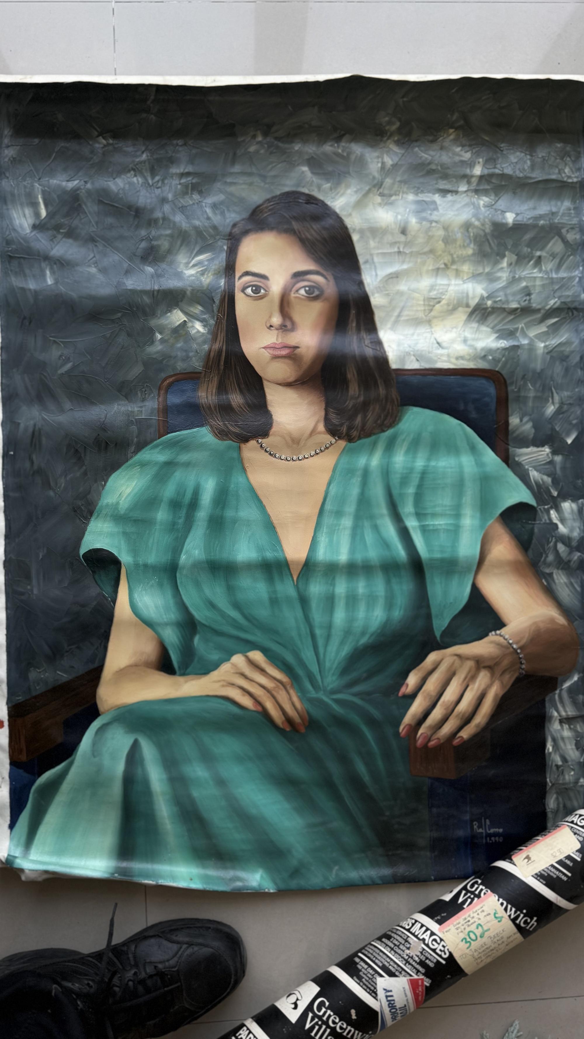 Individual Oil Portrait 107 - Retrato Individual al Óleo 107 - Rafael Corro