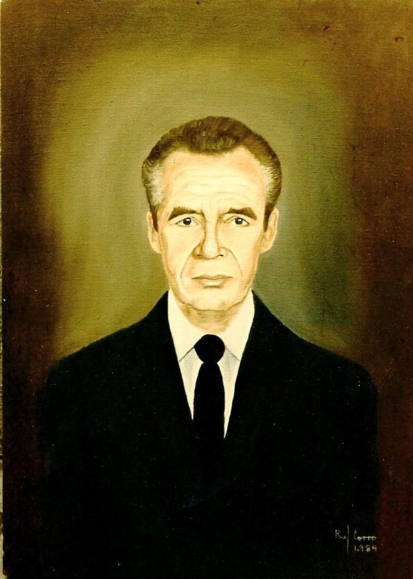 Individual Oil Portrait 129 - Retrato Individual al Óleo 129 - Rafael Corro