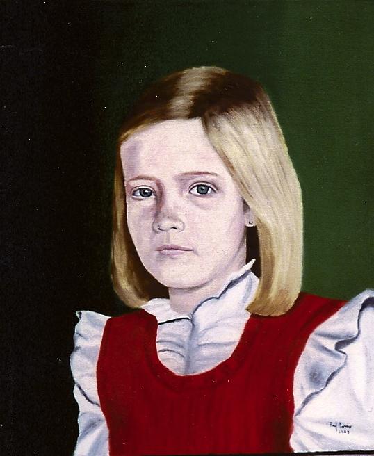 Kids Oil Portrait 2 - Retrato Infantil al Óleo 2 - Rafael Corro