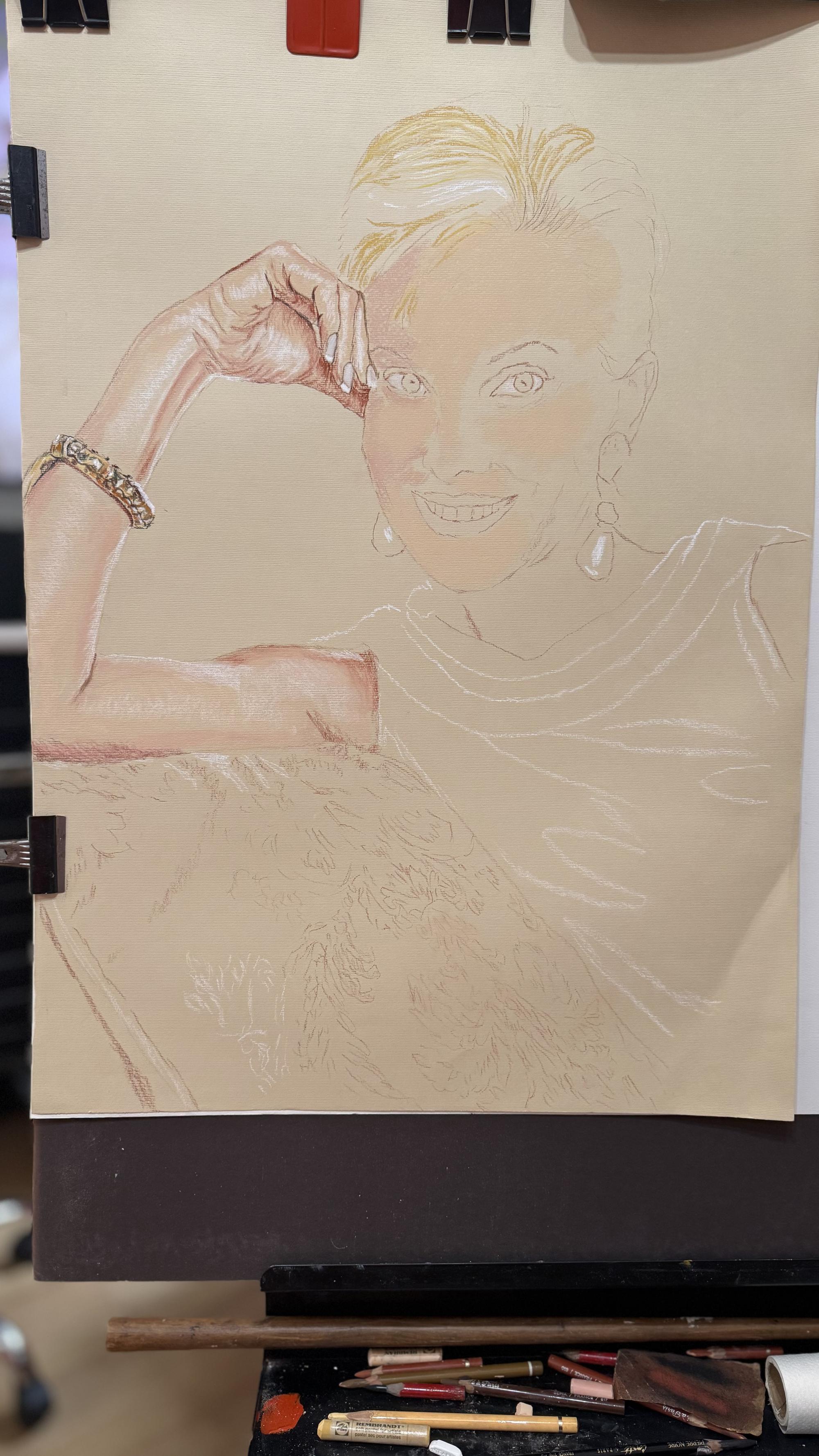 Raquel Portrait 12 - Retrato Raquel 12 - Rafael Corro