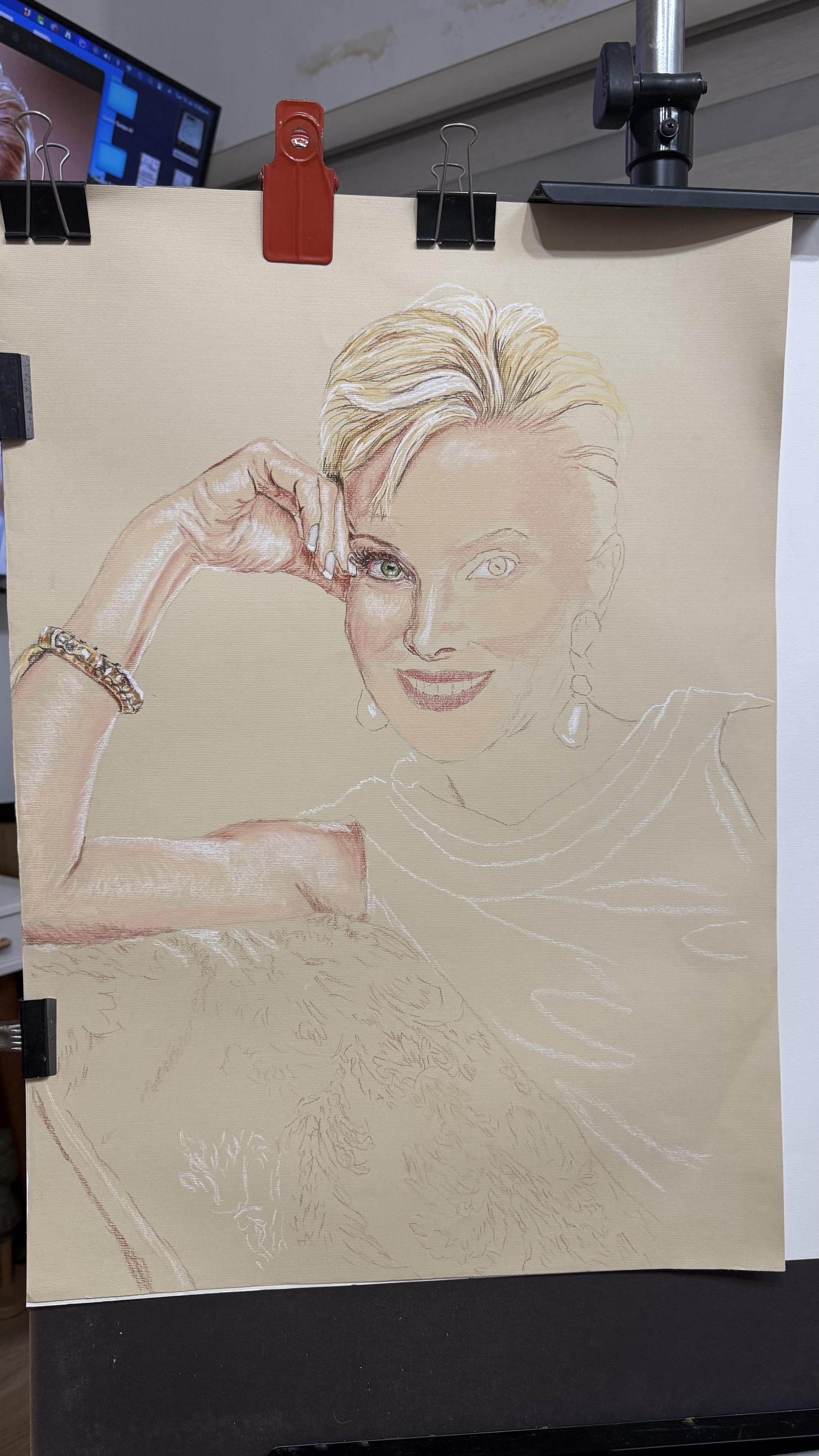 Raquel Portrait 17 - Retrato Raquel 17 - Rafael Corro